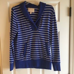 Banana Republic Blue Striped Sweater